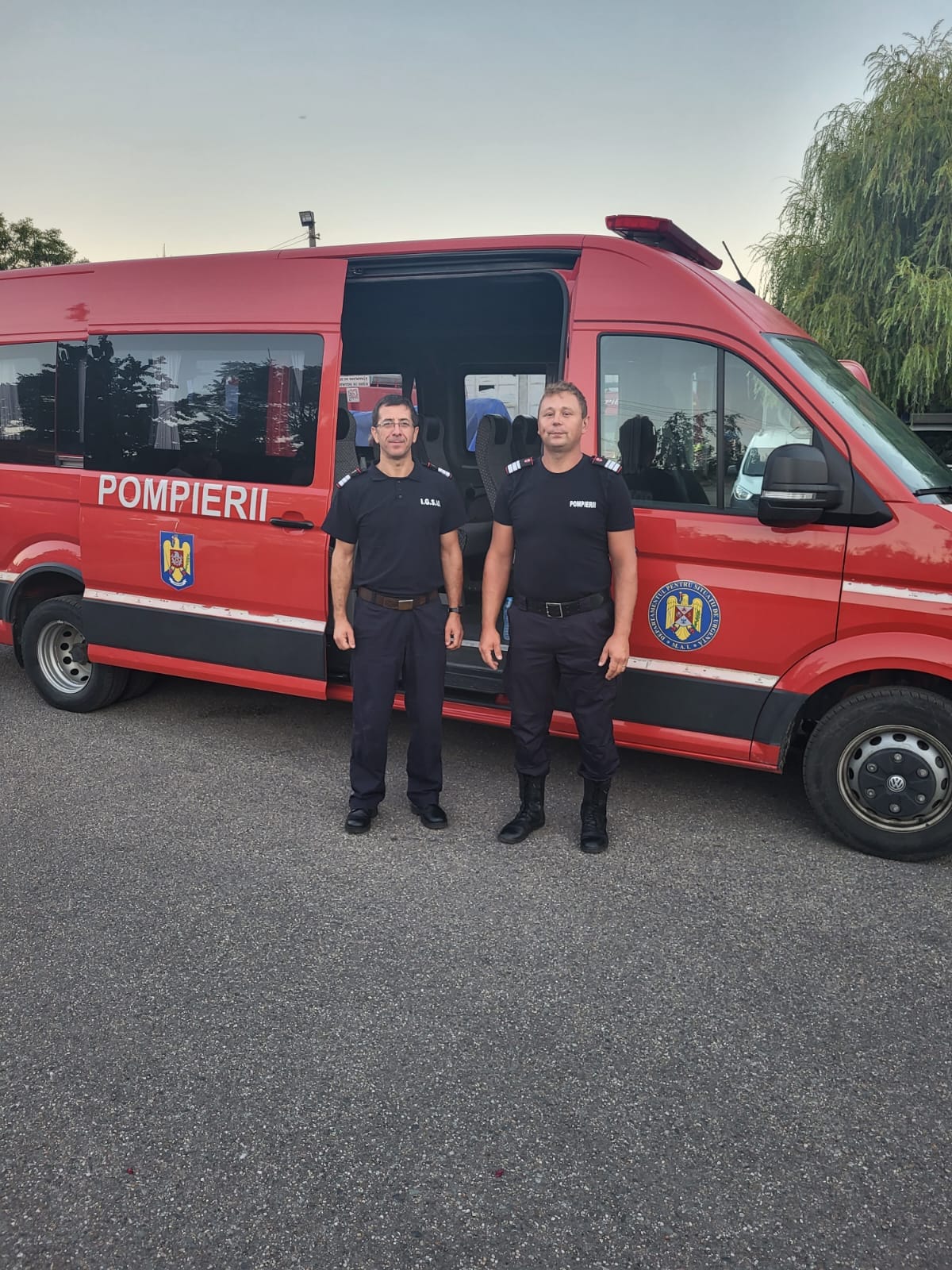 Pompierii sătmăreni se alătură misiunilor de sprijin pe teritoriul Greciei