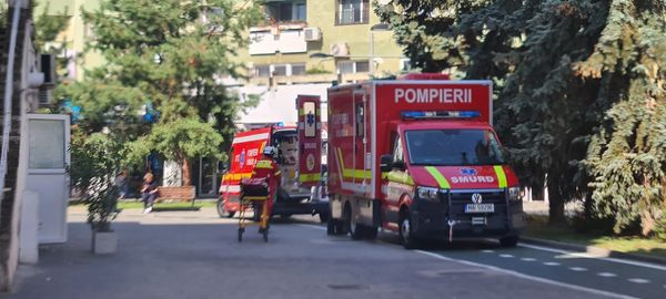 Exercițiu cu forțe și mijloace în teren organizat de pompierii sătmăreni