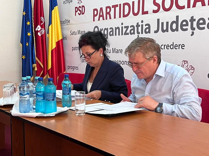 FOTO. Monica Săsărman, secretar de stat în cadrul Ministerului Dezvoltării, prezentă la Satu Mare la invitația lui Mircea Govor
