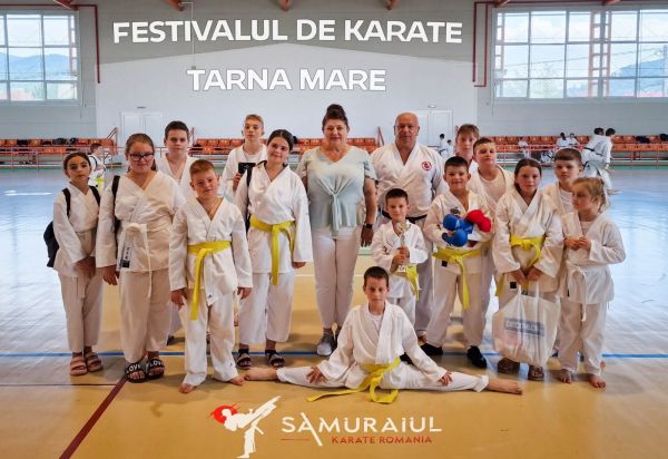 Festivalul de Karate de la Tarna Mare s-a bucurat de succes!