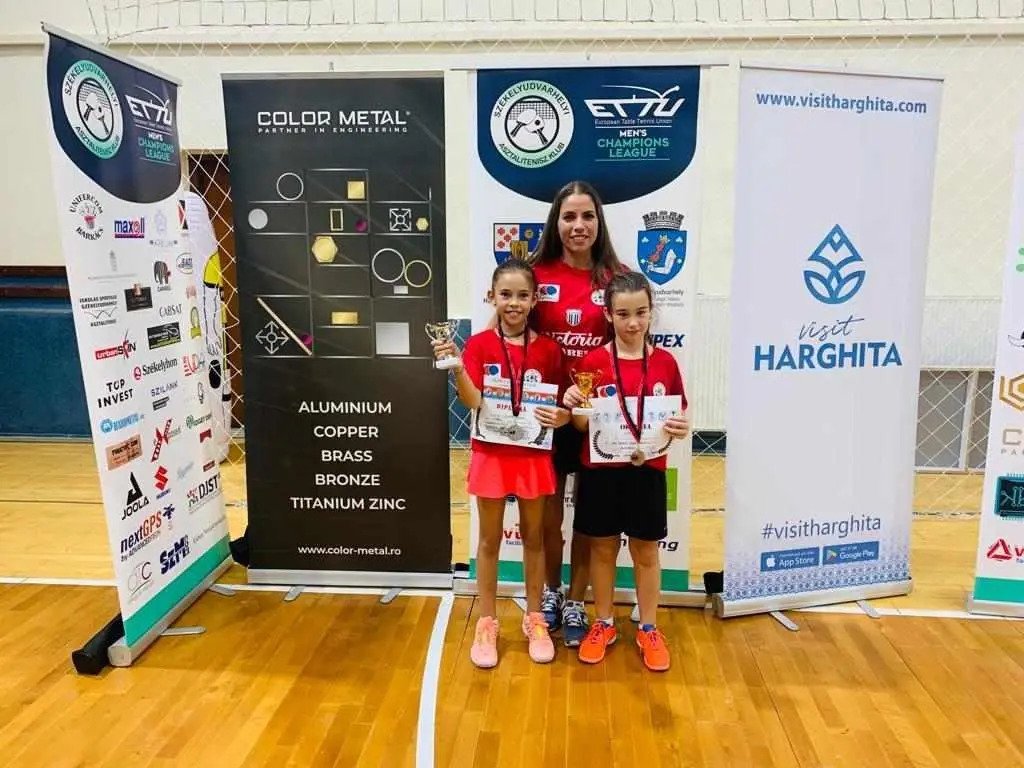Tenis de masă. Medalii pentru CSM Victoria la turneul de la  Odorheiu Secuiesc