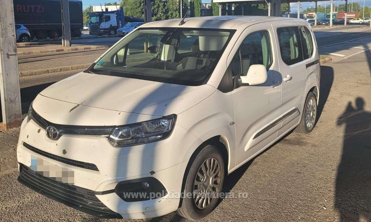 Toyota căutată de autoritățile spaniole, oprită în frontieră