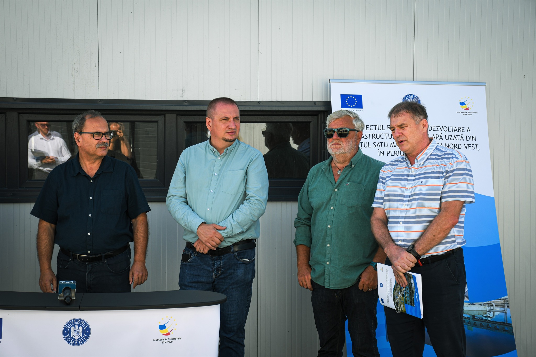 Stația de epurare a apelor uzate a fost finaliztă în localitatea Bătarci