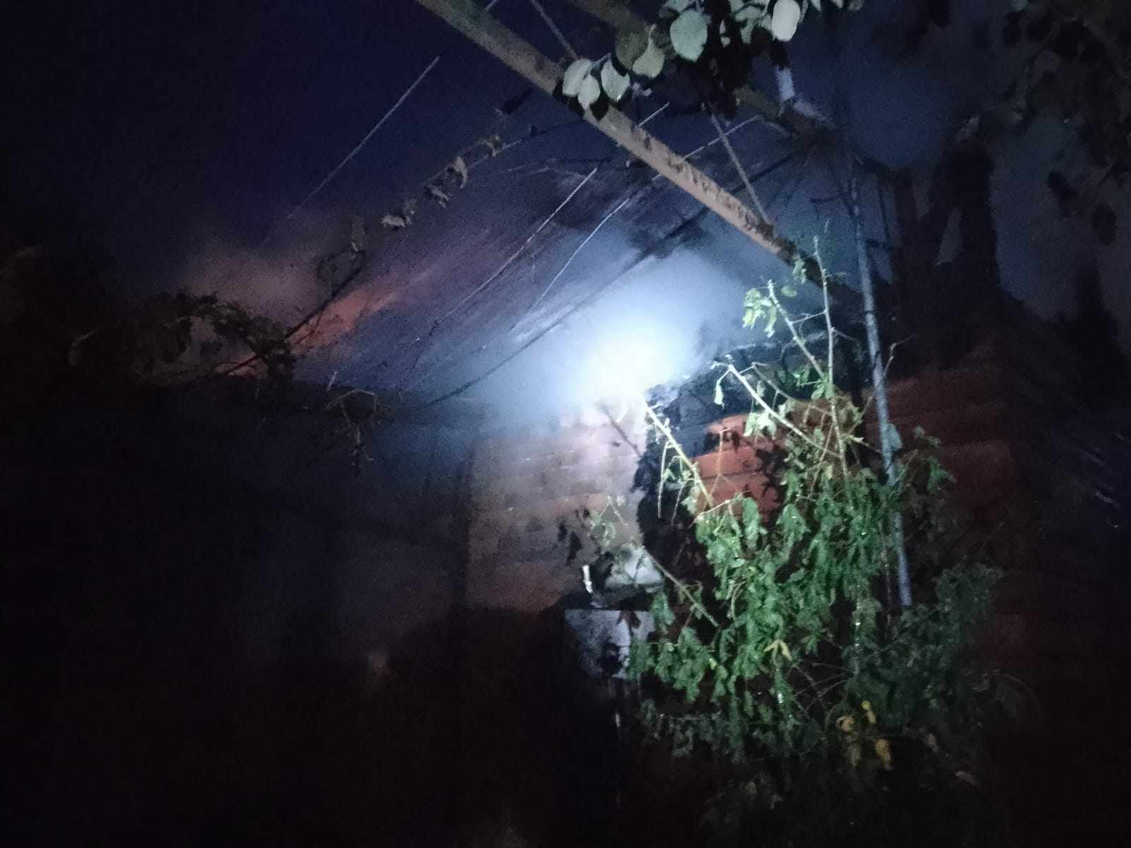 Un incendiu a avut loc la o casa din Carei