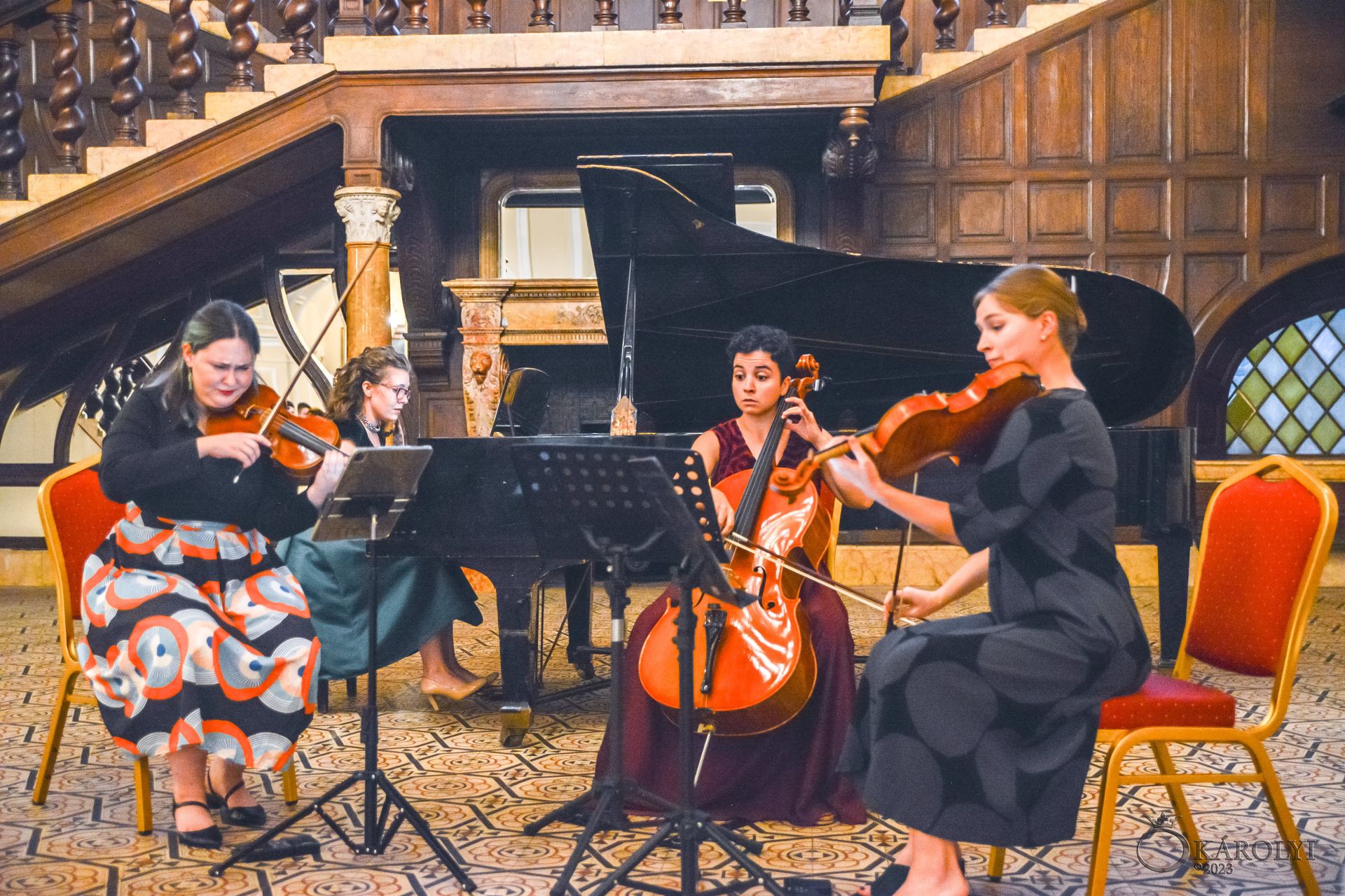 Festivalul de muzică clasică ContemporArt a debutat la castelul din Carei