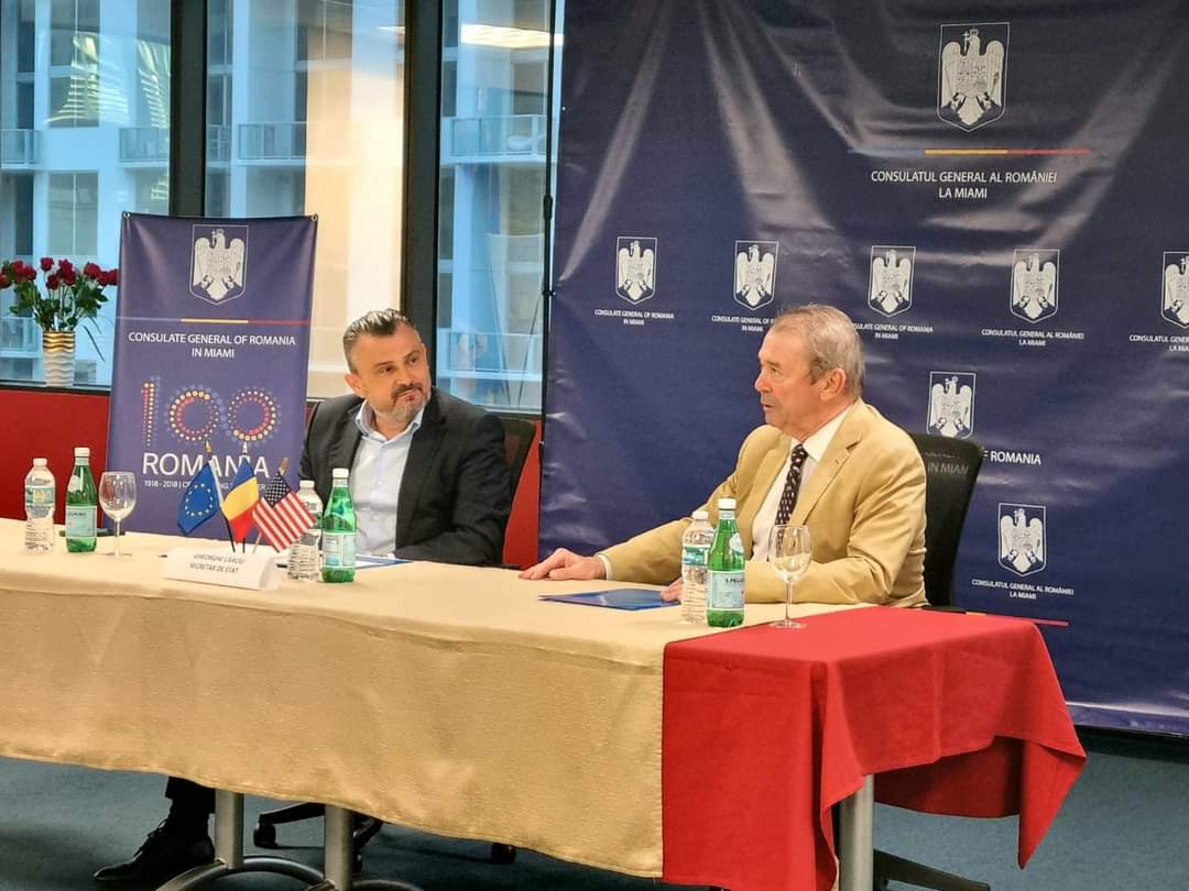 Gheorghe Cârciu, în vizită de lucru în Florida