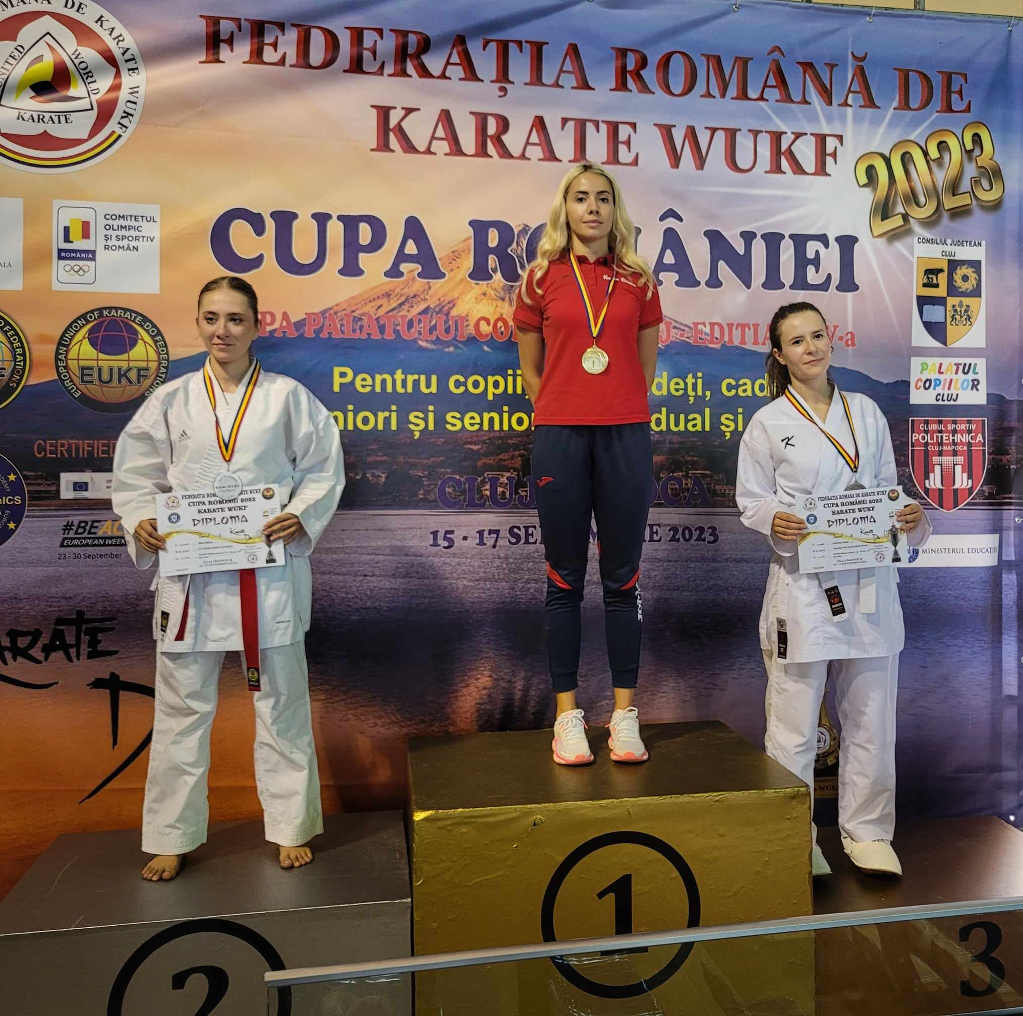 Karate Vancsa Daiana,  aur la Cupa României