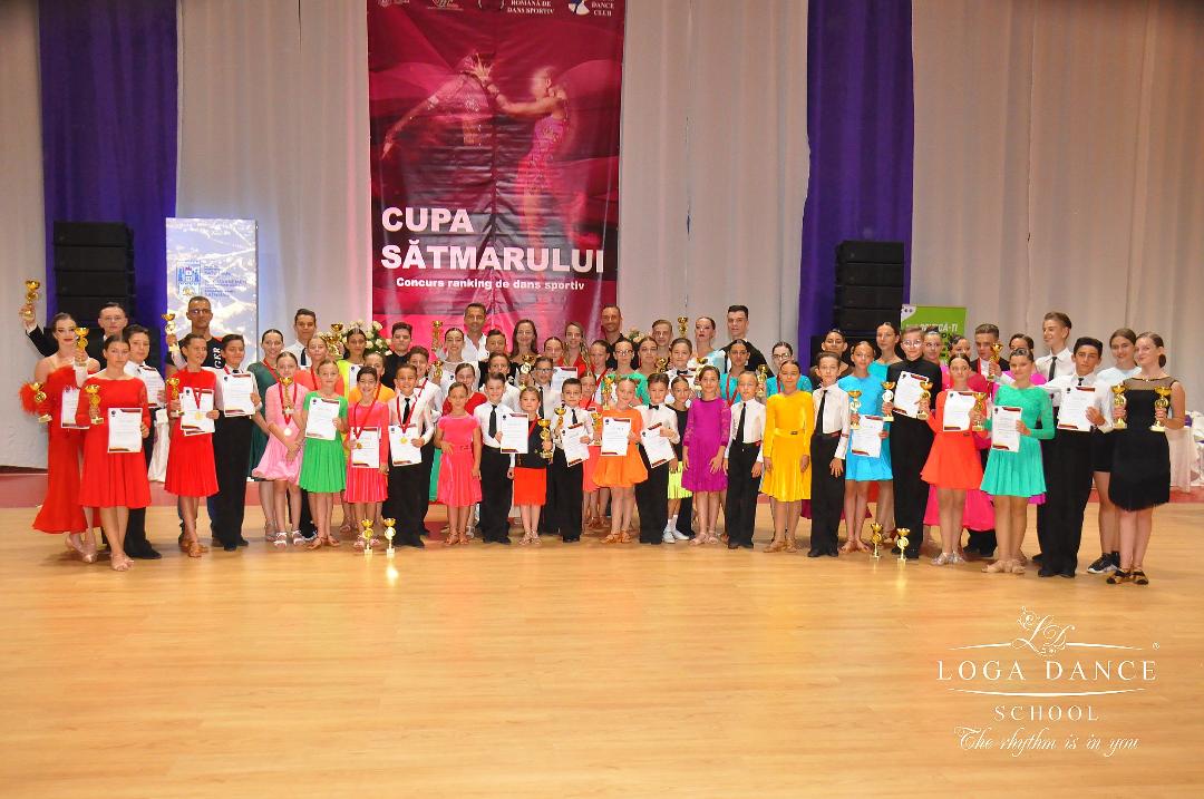 45 de medalii obținute de sportivii Loga Dance School la Cupa Sătmarului