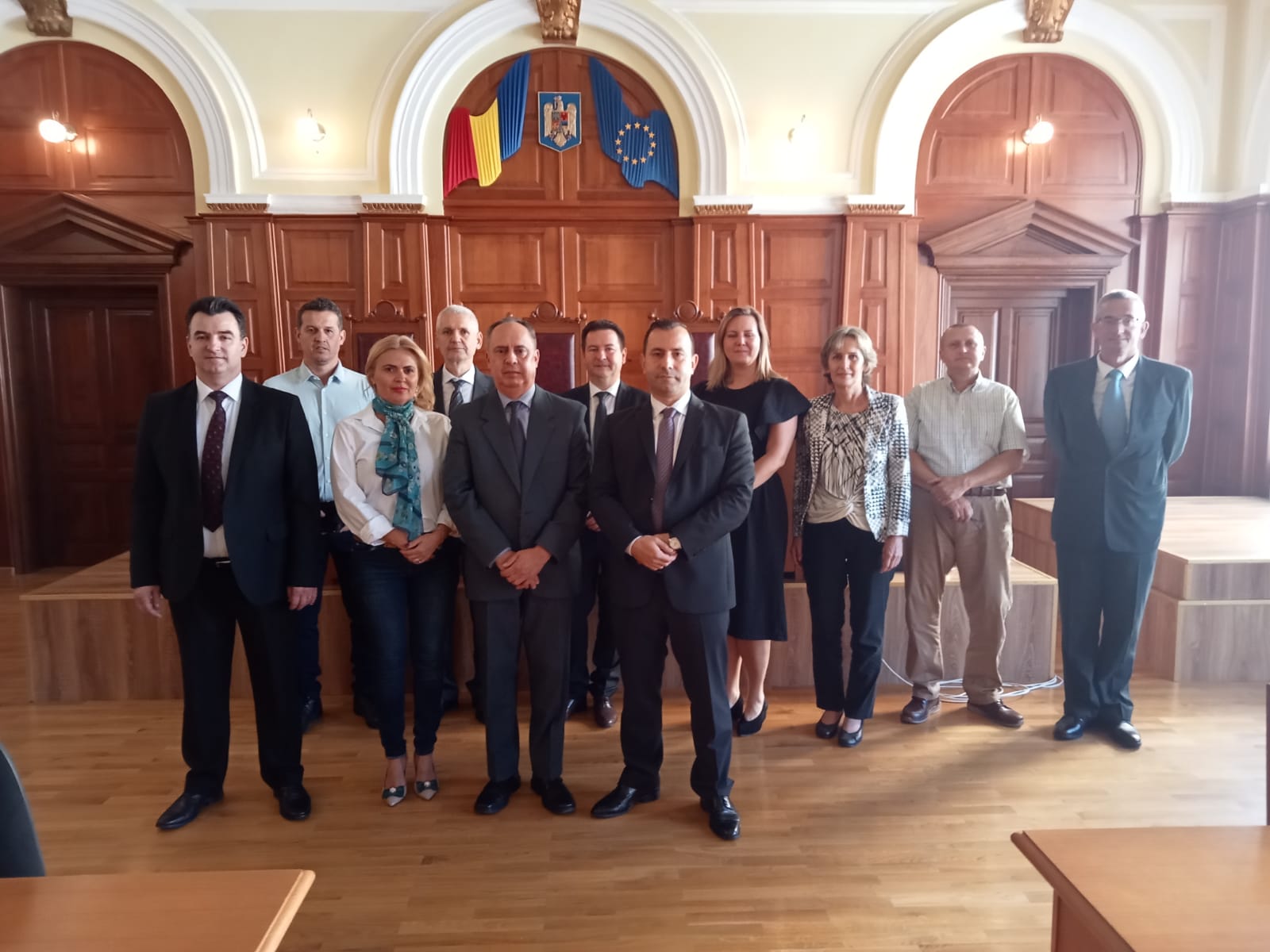 Vizită importantă a unei delegații maghiare de la Tribunalul din Nyíregyháza la Satu Mare