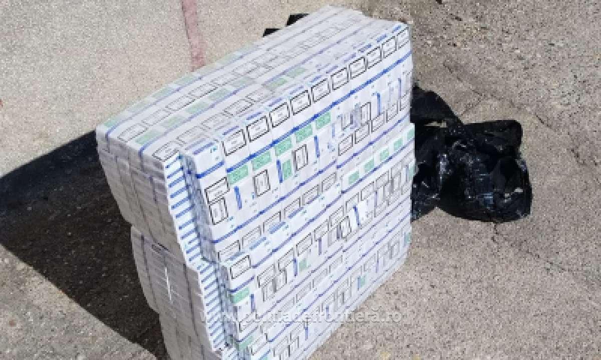 Contrabandă cu drona la frontiera de nord