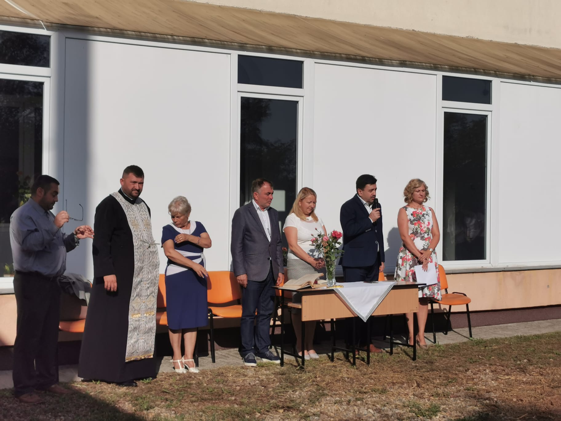 FOTOGALERIE. Deschidere de an școlar cu prefect la Terebești și Moftin