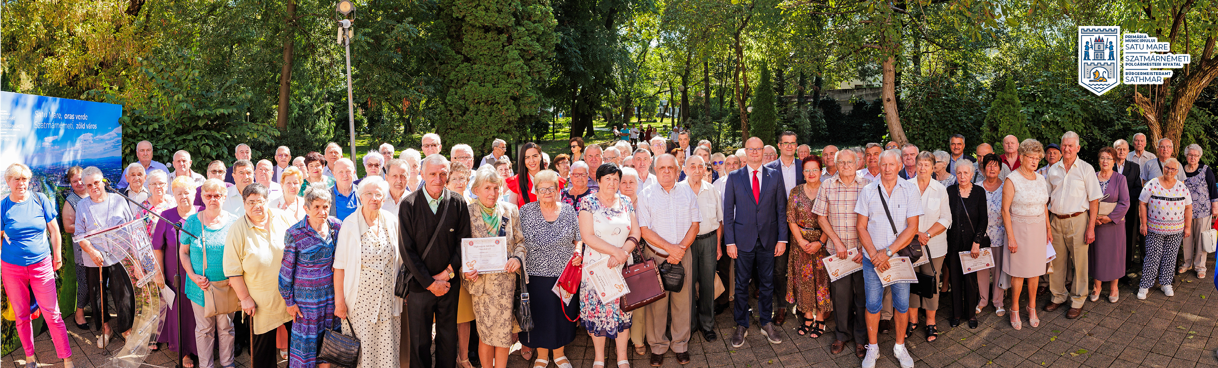 Festivitatea de premiere a celor mai longevive cupluri din Satu Mare