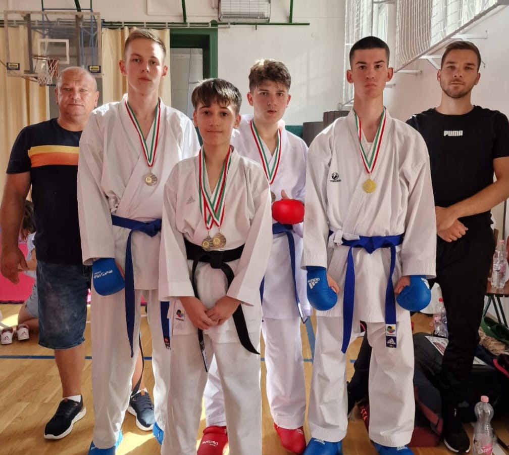 Karate / Samuraii pe podium la Debrecen