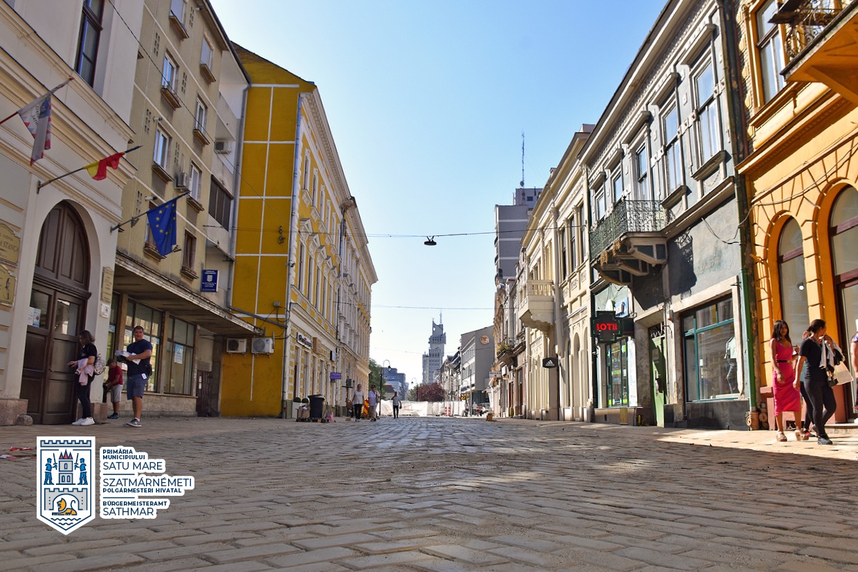 Cea mai frumoasă stradă din #SatuMare  își recapătă farmecul!
