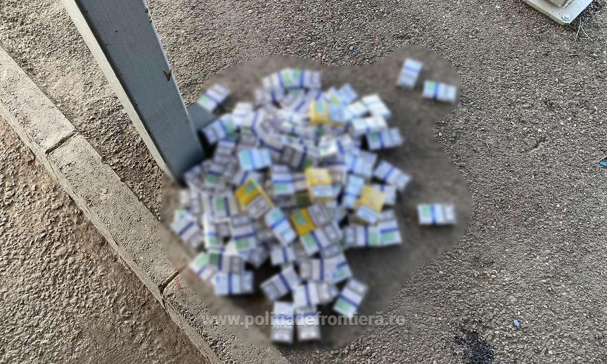 Țigări descoperite în rezervorul unui autoturism ce s-a prezentat în PTF Halmeu