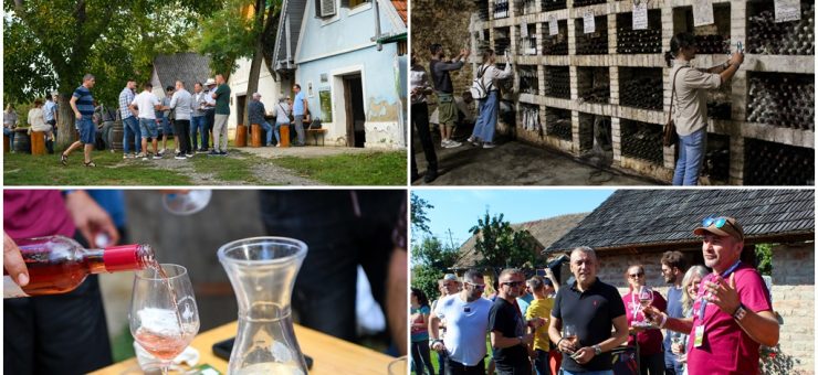 FOTO. Călătorie fermecată și degustare de vinuri în pivnițele magice din Beltiug