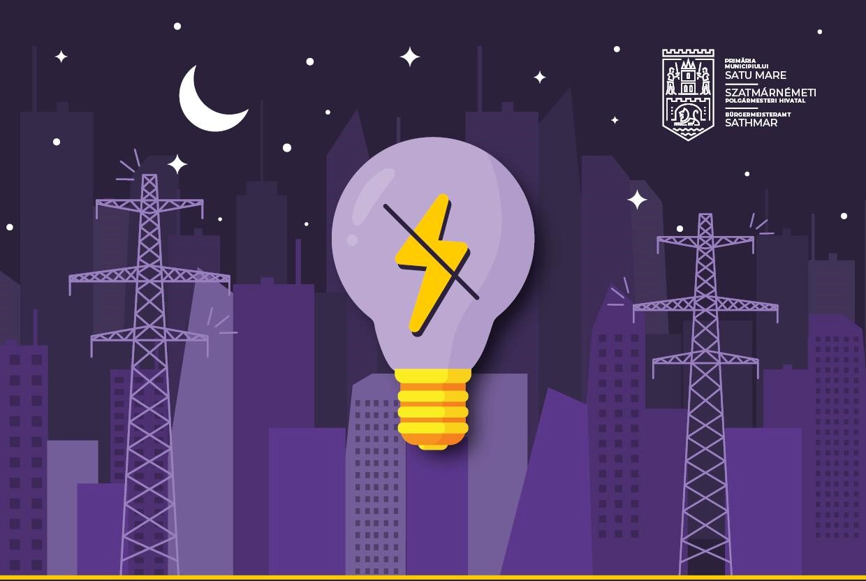 ATENȚIE!!! Se ia curentul în Satu Mare! Află zonele care vor rămâne în pană de curent