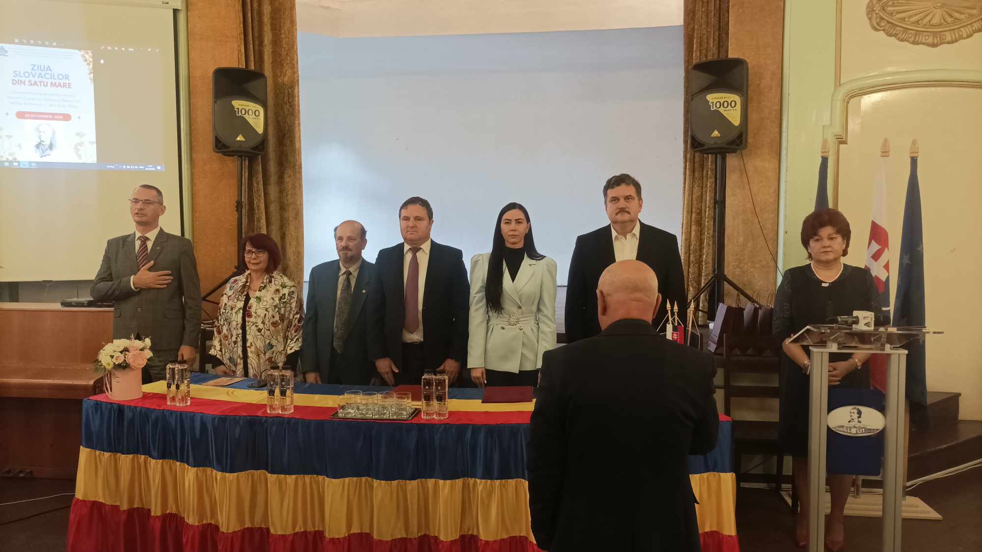 FOTO. A avut loc Ziua Slovacilor din Satu Mare la Colegiul Național „Mihai Eminescu”