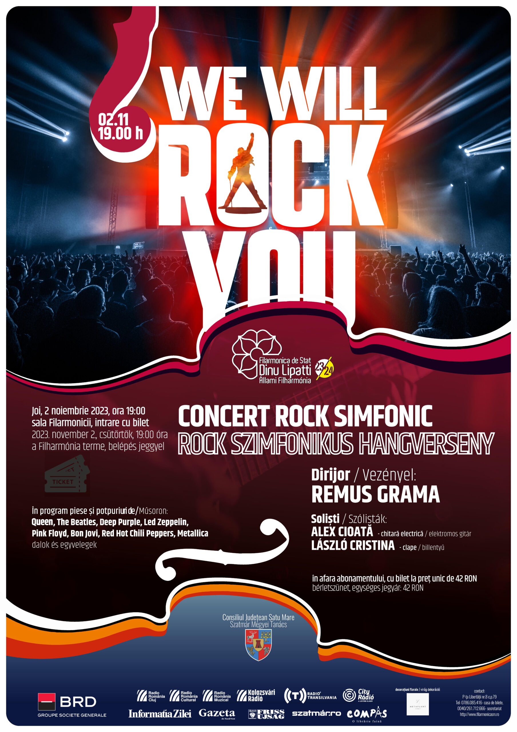 Concert Rock Simfonic la Satu Mare !!!