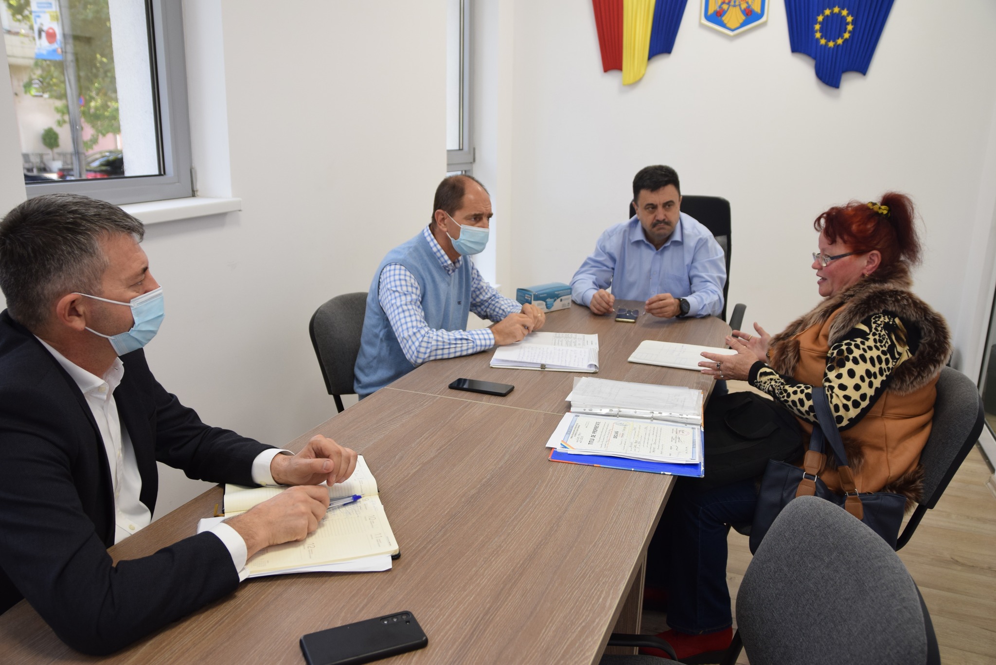 FOTO. Prefectul Radu Roca a reluat audiențele cu cetățenii