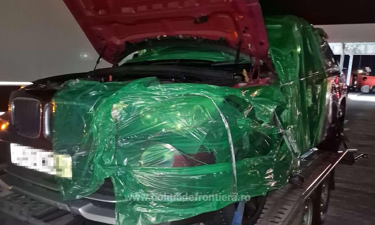 VIGILENȚĂ. Bolid furat din Marea Britanie, depistat la Petea