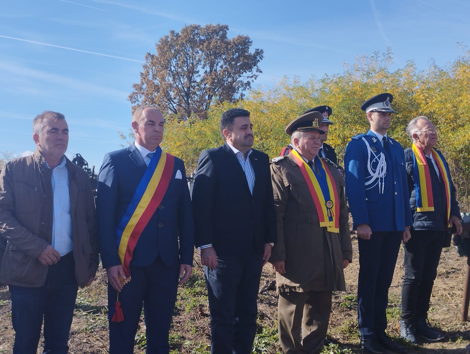 Activitate  de comemorare a eroilor neamului ce-și duc somnul de veci la Cionchești, Tătărești, Borlești și Pomi