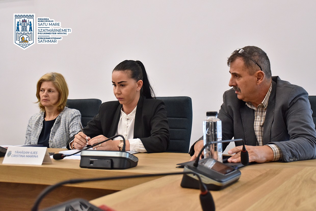 Viceprimarul Cristina Tămășan Ilieș, în audiență cu sătmărenii