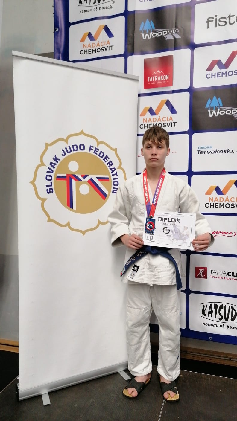 Kevin Grebur a obținut medalia de argint în Slovacia