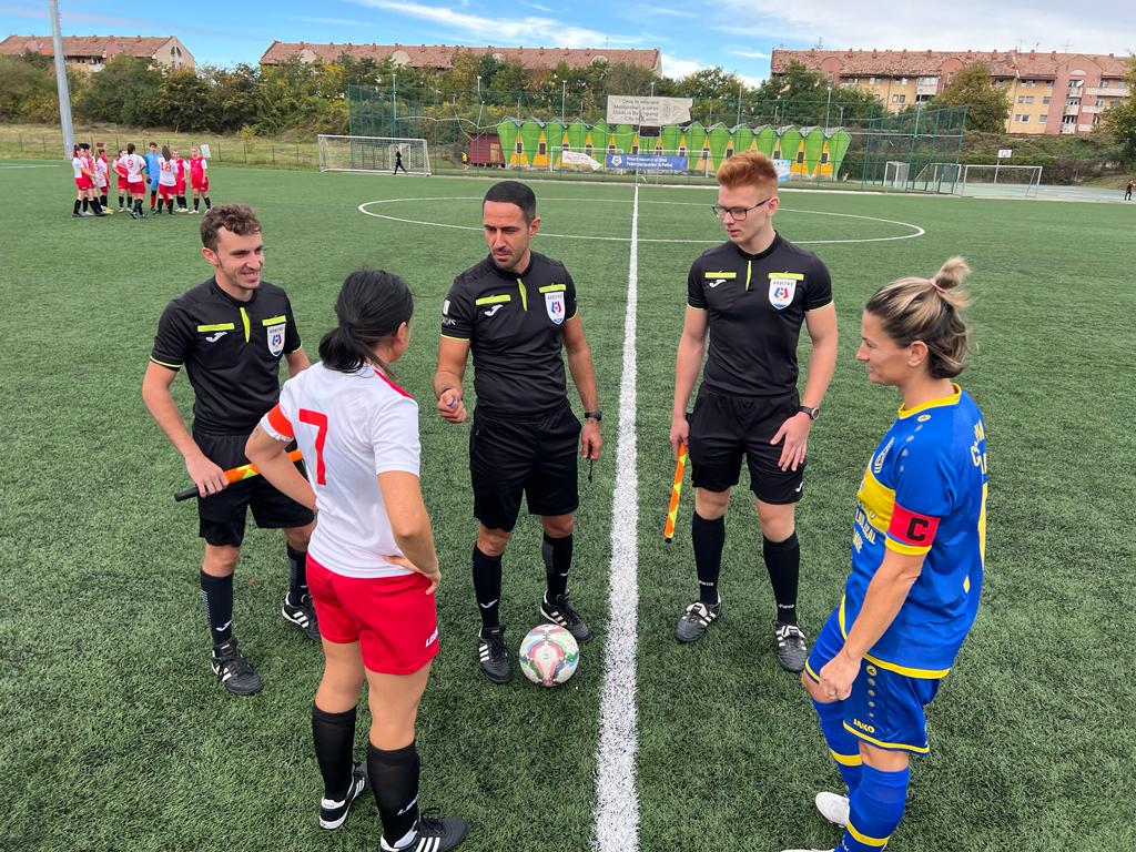 Remiză  pentru fetele de la CSM Olimpia împotriva echipei de pe  locul doi din serie