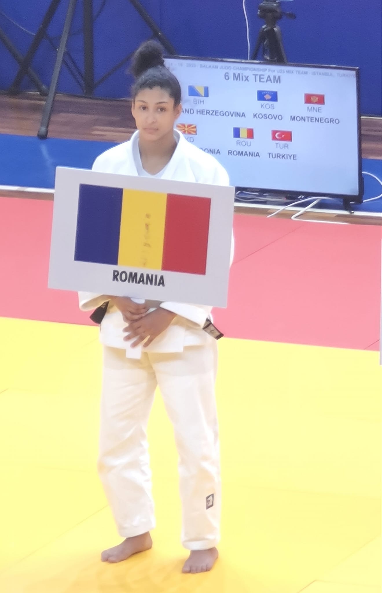 Cubaneza Yudelsis Jamez Romero de la CSM Olimpia a devenit campioană balcanică!