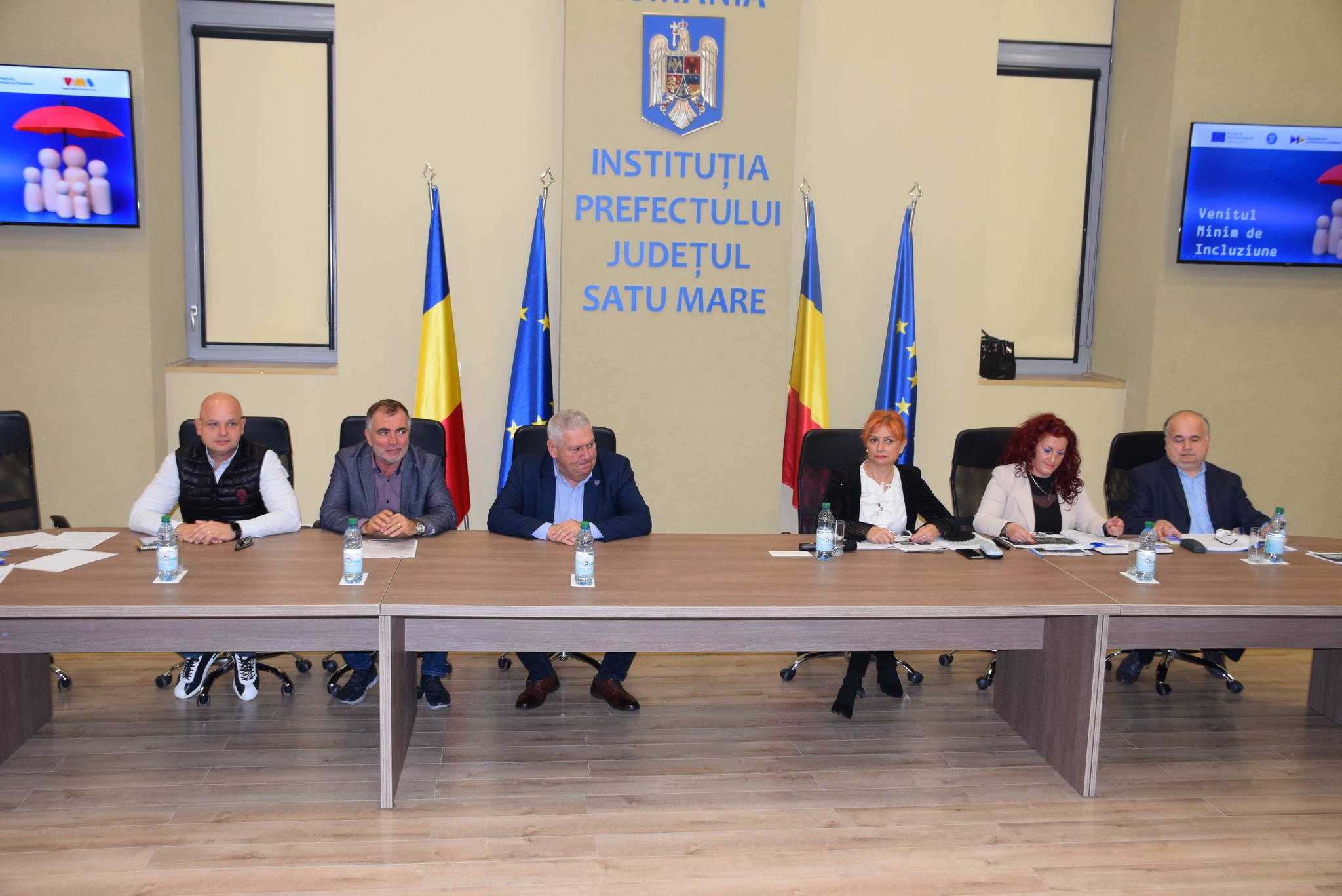 Venitul minim de incluziune, prezentat la Prefectură