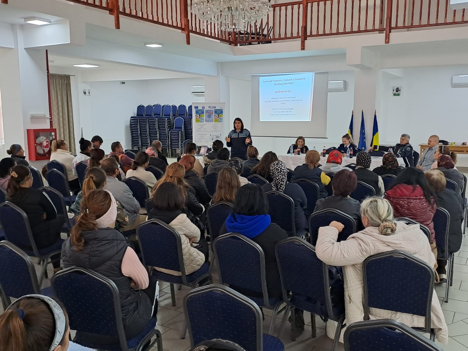 Eveniment în comuna Gherța Mică cu tema: „SEMN CĂ TU ÎNSEMNI!” - Prevenirea traficului și consumului de substanțe interzise