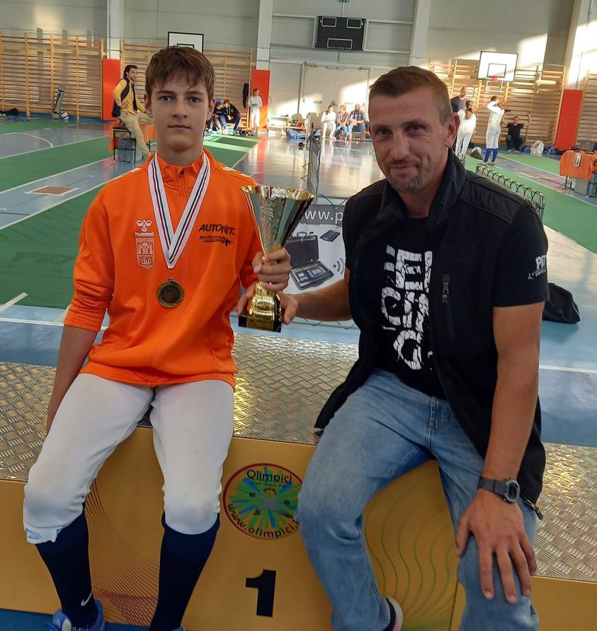 Mate Mezinger – aur la Grand Prix Olimpici U12
