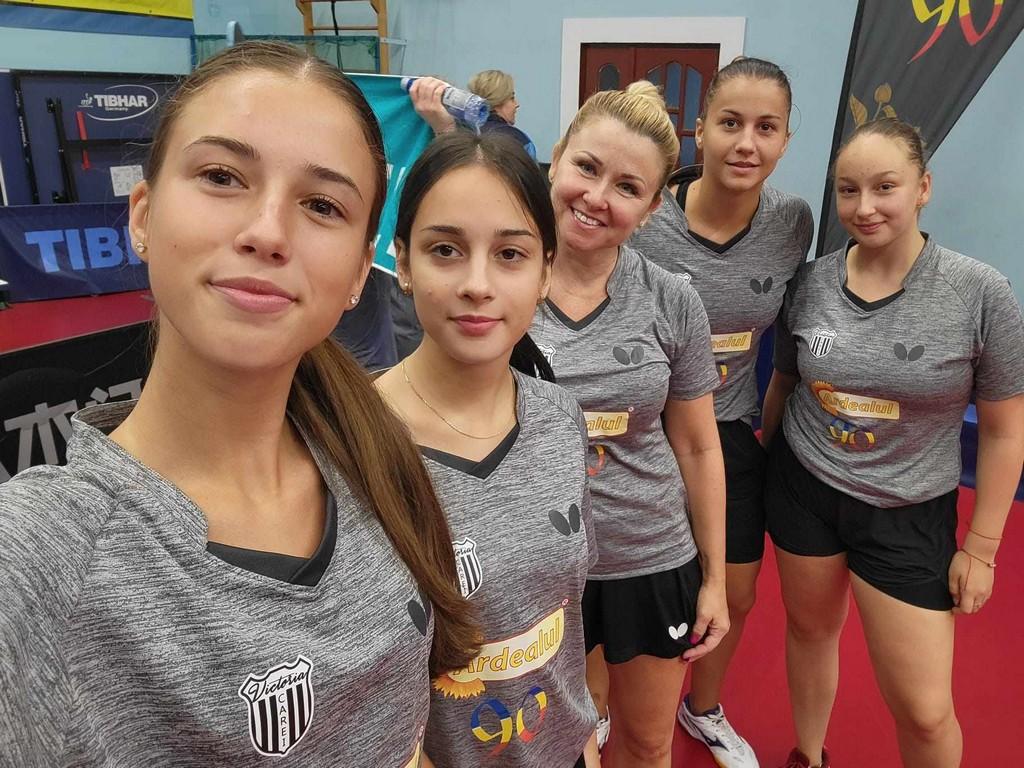 Tenis de masă. O nouă victorie pentru fetele lui Podoba, în Superligă