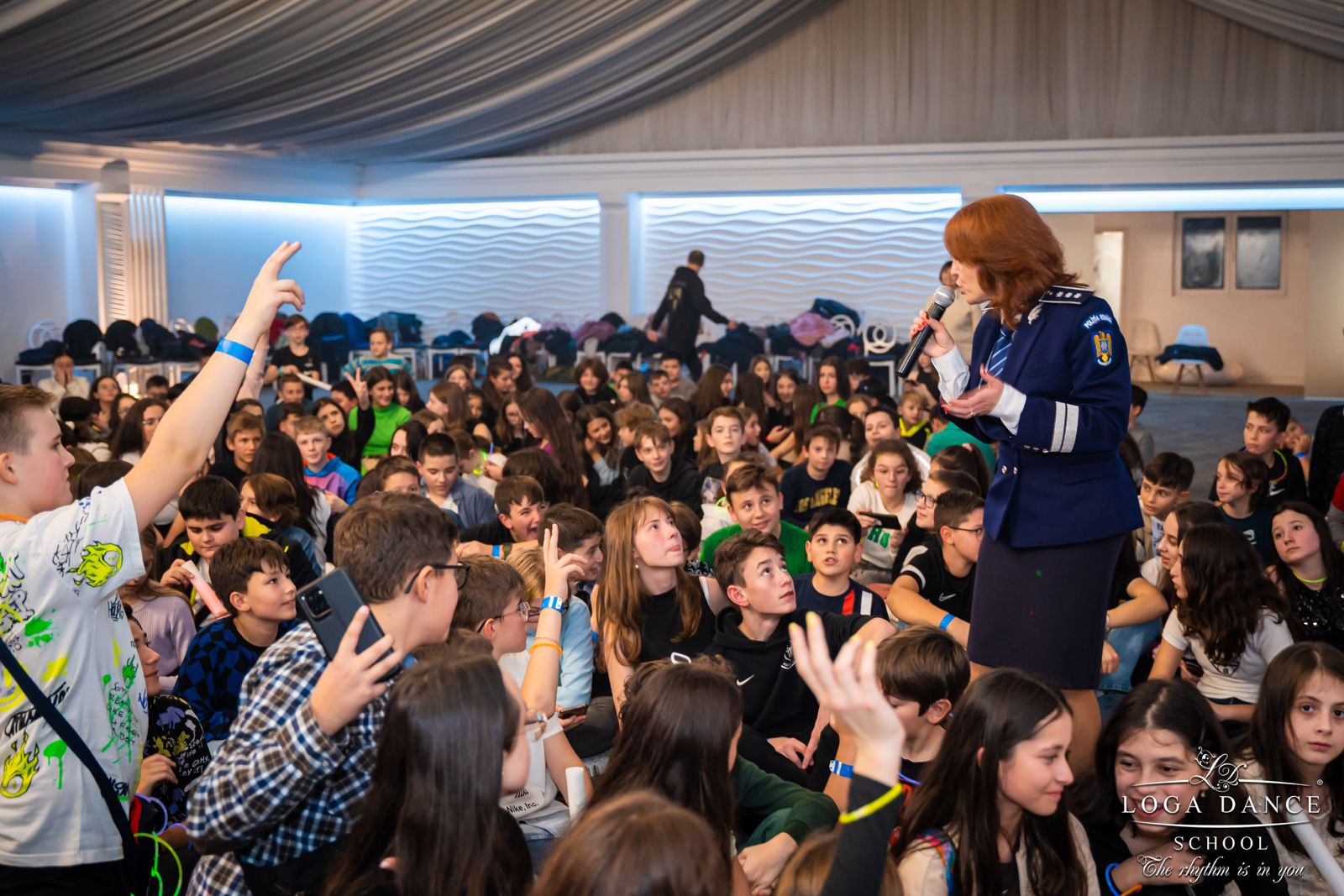 Dans, distracție și informație antidrog pentru 500 de copii prezenți în Programul Educaţional Loga Dance School No.58