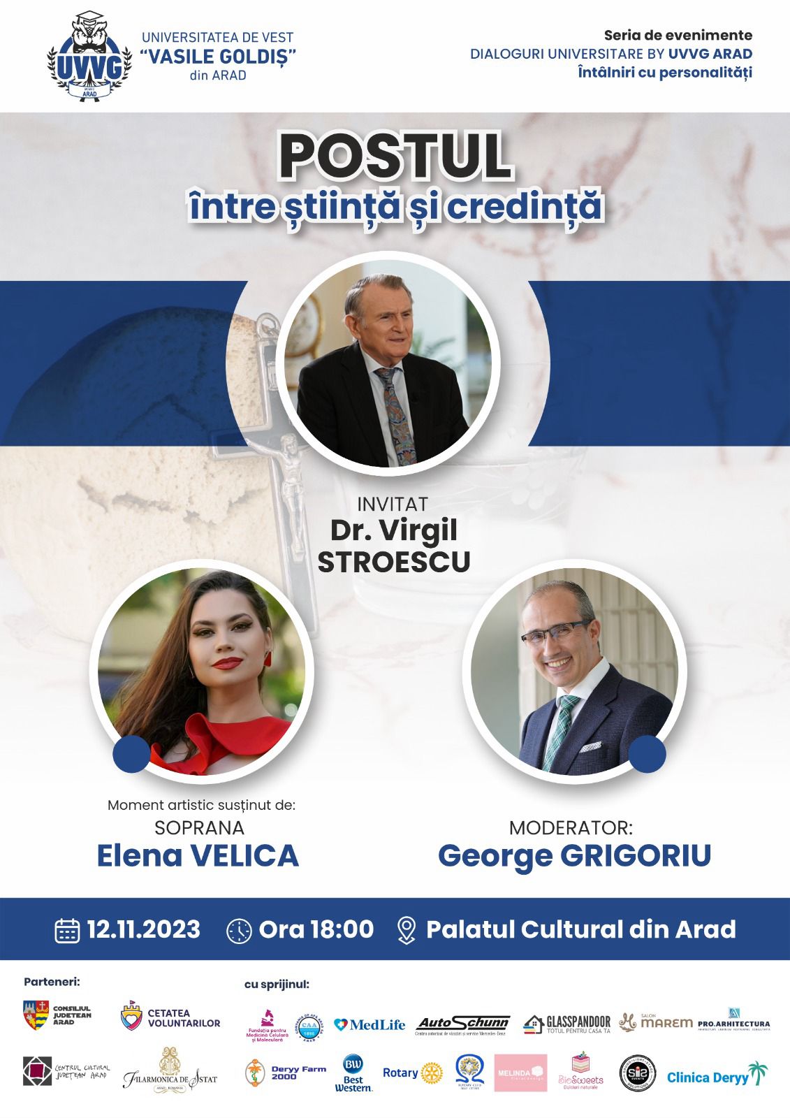 Dialoguri universitare- „Postul, între știință și credință”