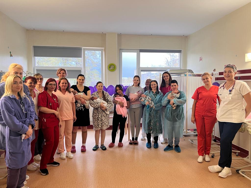 FOTO. Ziua Mondială a Prematurității 2023, marcată la Satu Mare