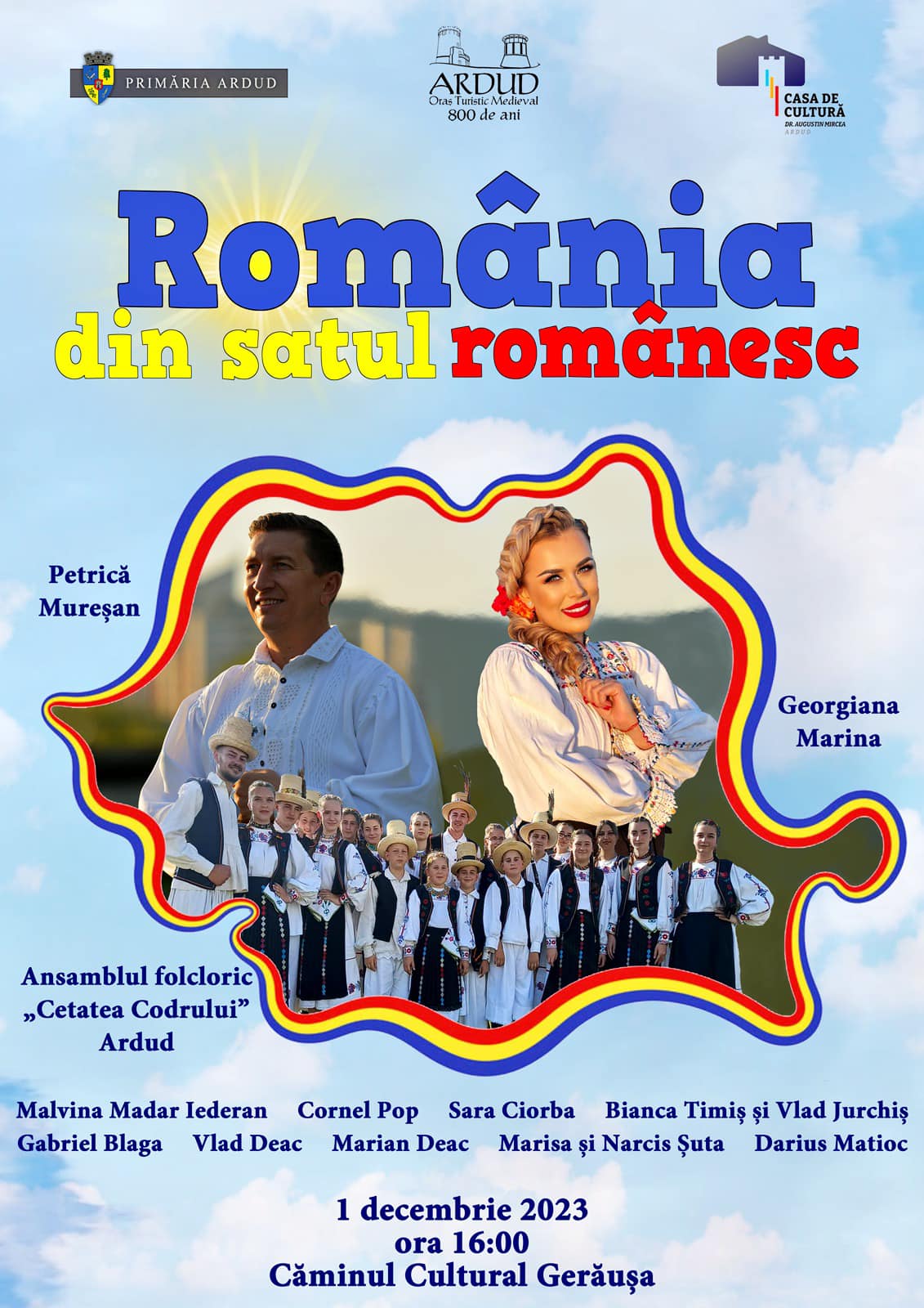 SPECTACOL: România din satul românesc: 1 Decembrie 2023
