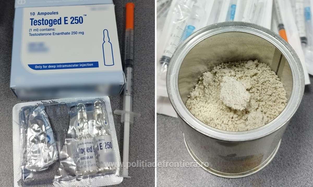 Substanțe dopante de mare risc descoperite în bagajele a trei tineri