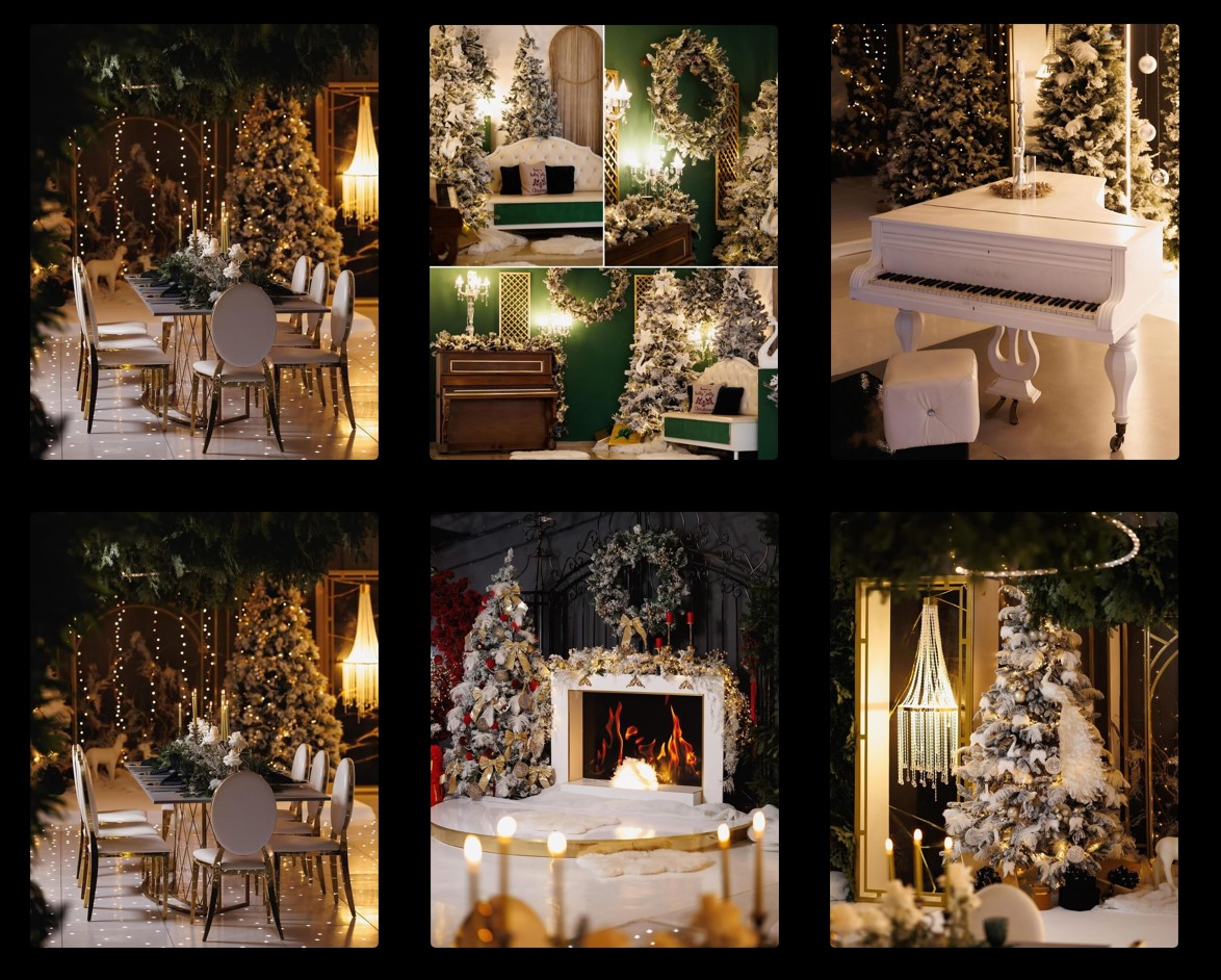 Descoperă Magia Sărbătorilor cu Alina's Flowers &amp; Decorations: Spații Unice pentru Ședințe Foto de Neuitat