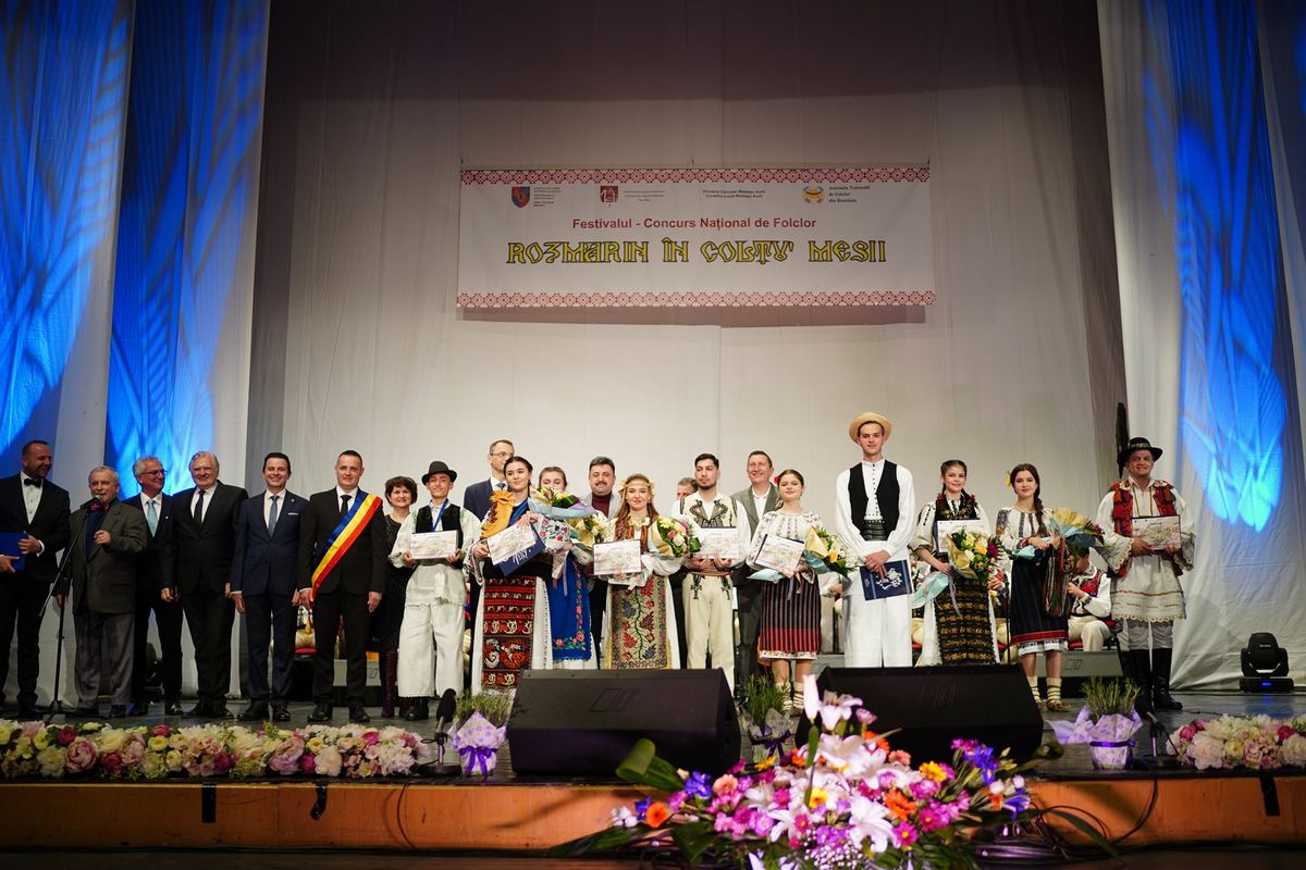 Lista celor 10 finaliști la Festivalul Concurs Național de Folclor „Rozmarin în colţu’ mesii" – ediția a VIII-a