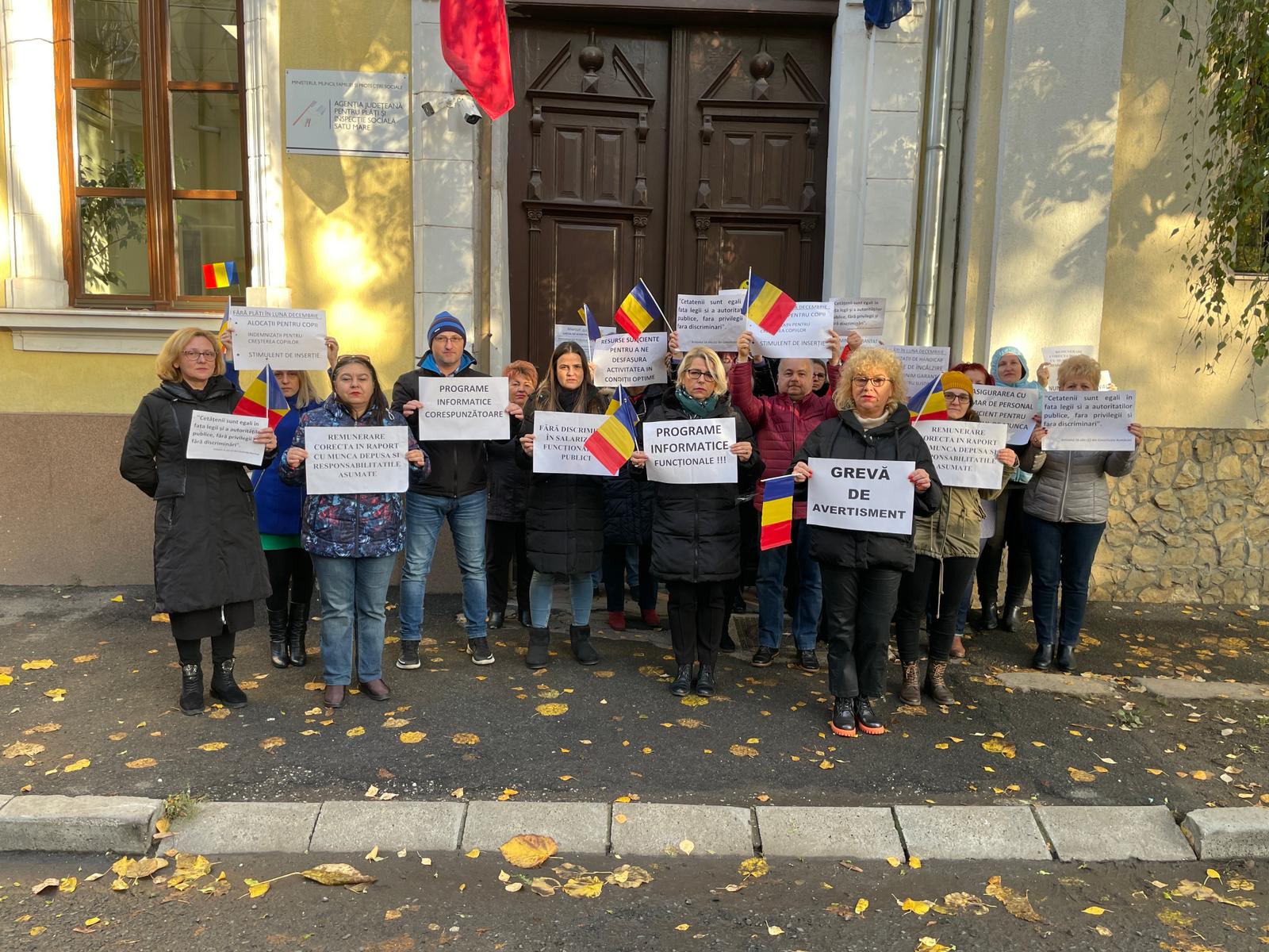 Grevă generală la AJPIS Satu Mare