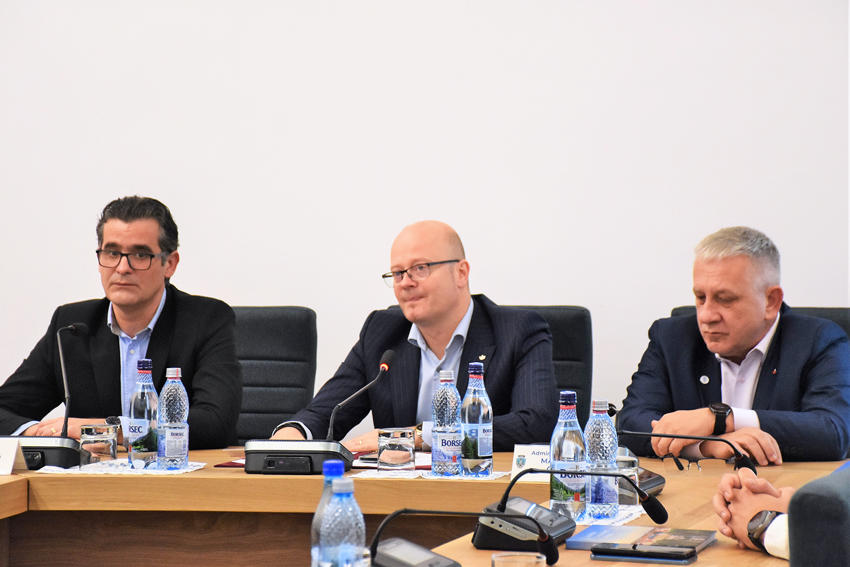 Membrii Camerei de Comerț, Industrie și Agricultură Franceză în România, la Satu Mare