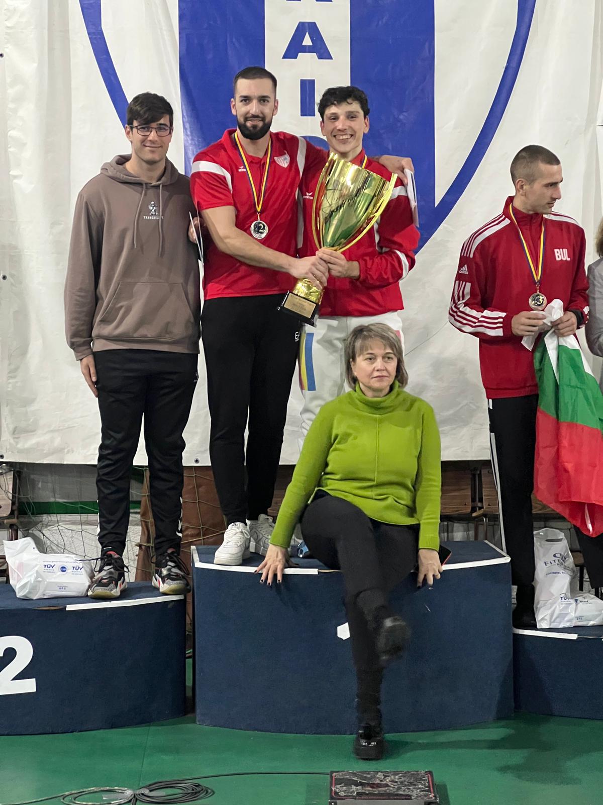 Alex Oroian a luat Trofeul  Bachelli după o finală câștigată în fața colegului de la club,  Adrian Dabija