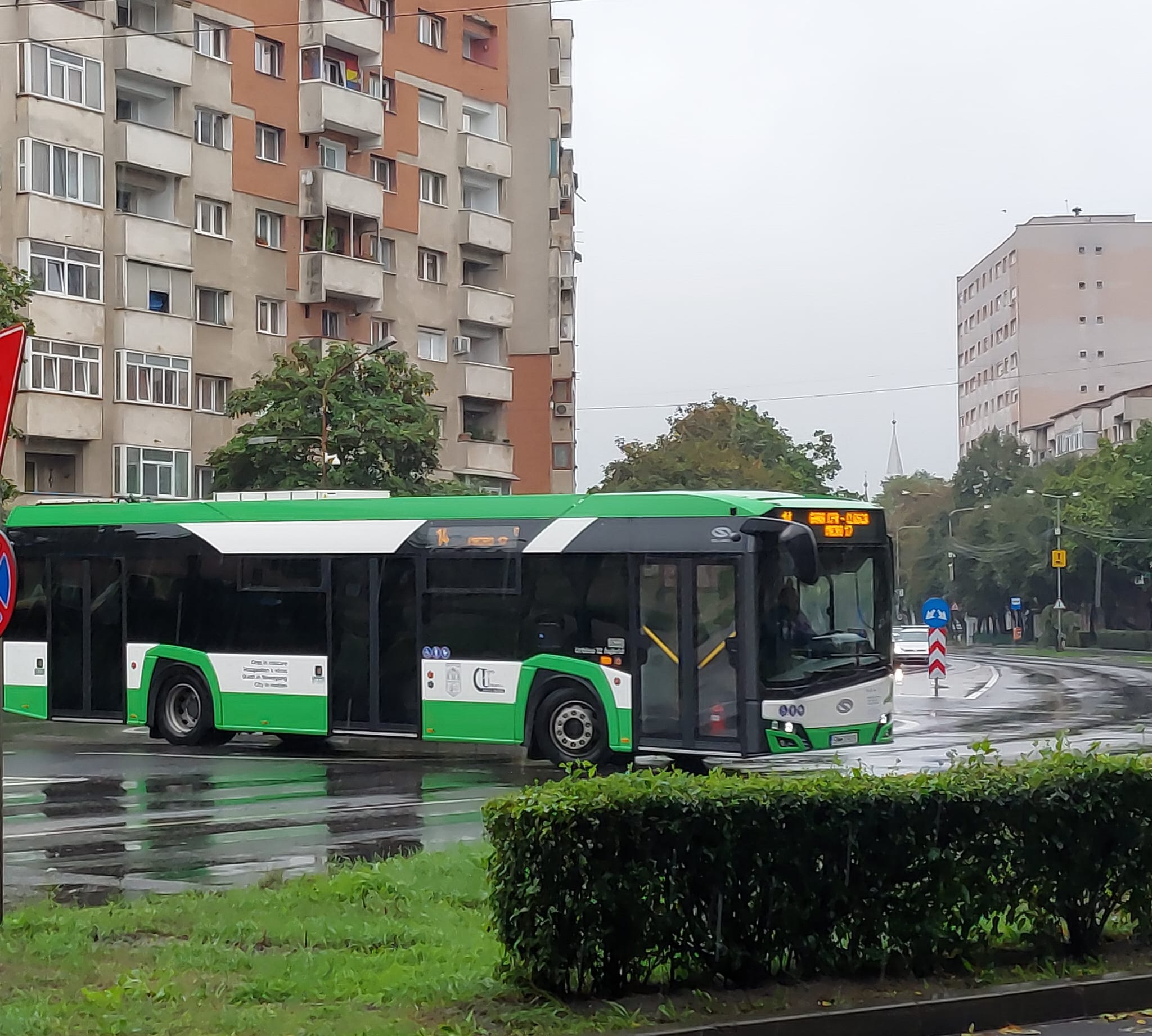 Schimbări în ceea ce privește mersul autobuzelor