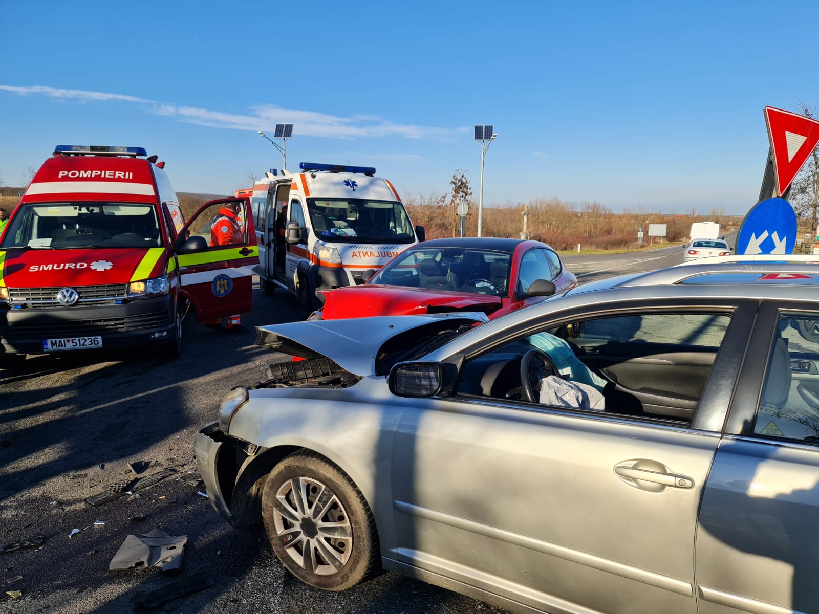 Copil de 11 ani, rănit într-un accident. A ajuns la Urgențe