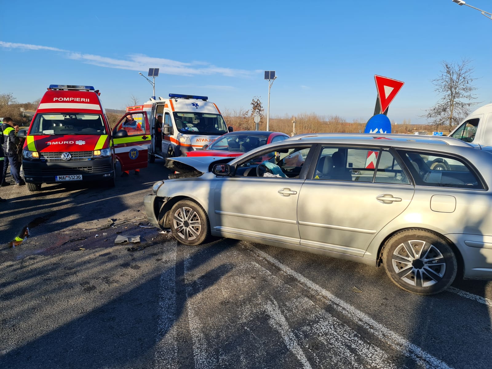 Accident cu trei victime la kilometrul ”Zero”