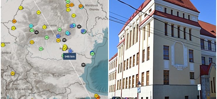 Cutremure înregistrate de seismometrul de la Colegiul Mihai Eminescu din Satu Mare