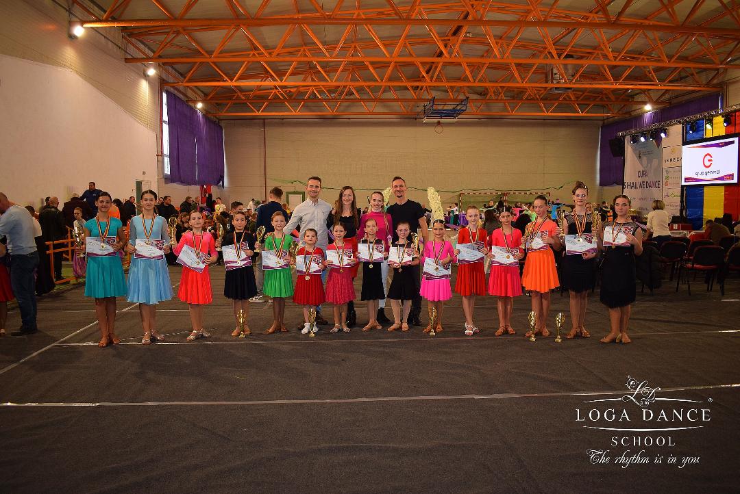 Dans sportiv. Loga Dance School a impresionat la Cupa ”Shall we dance”!