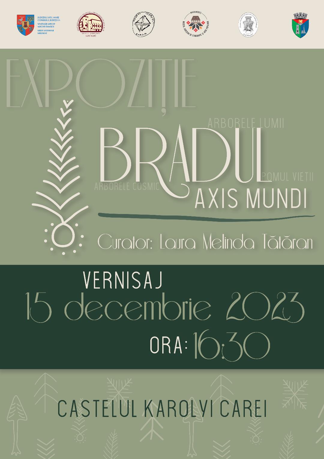 „Bradul - axis mundi”, expoziție a Muzeului Județean, la Carei